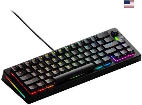 Glorious Gaming GMMK 3 65% Prebuilt toetsenbord Gamen USB QWERTY Amerikaans Engels Zwart