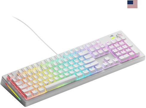 Glorious - GMMK 3 - Gaming Toetsenbord - Wit - Hot-Swappable Glorious Fox Switches