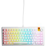 Glorious Gaming GMMK 3 HE 75% Prebuilt toetsenbord Gamen USB QWERTY Amerikaans Engels Wit