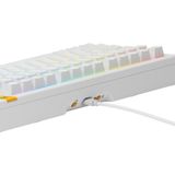 Glorious Gaming GMMK 3 HE 75% Prebuilt toetsenbord Gamen USB QWERTY Amerikaans Engels Wit