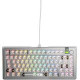 Glorious Gaming GMMK 3 PRO 75% Barebones toetsenbord Thuis USB Nee Zilver