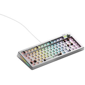 Glorious Gaming GMMK 3 PRO 75% Barebones toetsenbord Thuis USB Nee Zilver