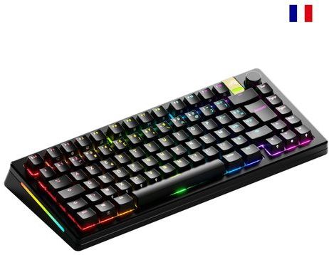 Glorious PC Gaming Race - GMMK 3 PRO HE - Draadloos Toetsenbord - Zwart - 75% Indeling