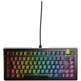 Glorious Gaming GMMK 3 PRO HE 75% Prebuilt toetsenbord Gamen USB AZERTY Frans Zwart