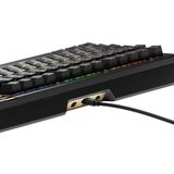 Glorious Gaming GMMK 3 PRO HE 75% Prebuilt toetsenbord Gamen USB AZERTY Frans Zwart