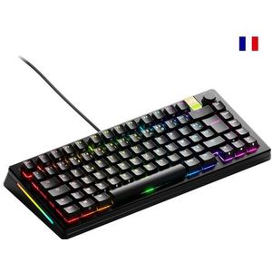 Glorious Gaming GMMK 3 PRO HE 75% Prebuilt toetsenbord Gamen USB AZERTY Frans Zwart