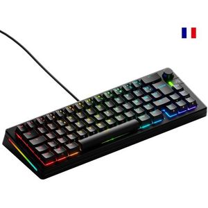 Glorious Gaming GMMK 3 65% Prebuilt toetsenbord Gamen USB AZERTY Frans Zwart