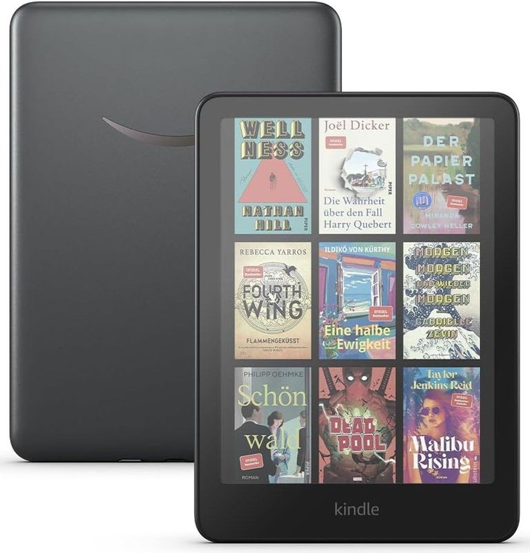 Amazon - Kindle Colorsoft Signature Edition - E-reader - 32 GB - Kleurenscherm, Draadloos Opladen, Waterdicht