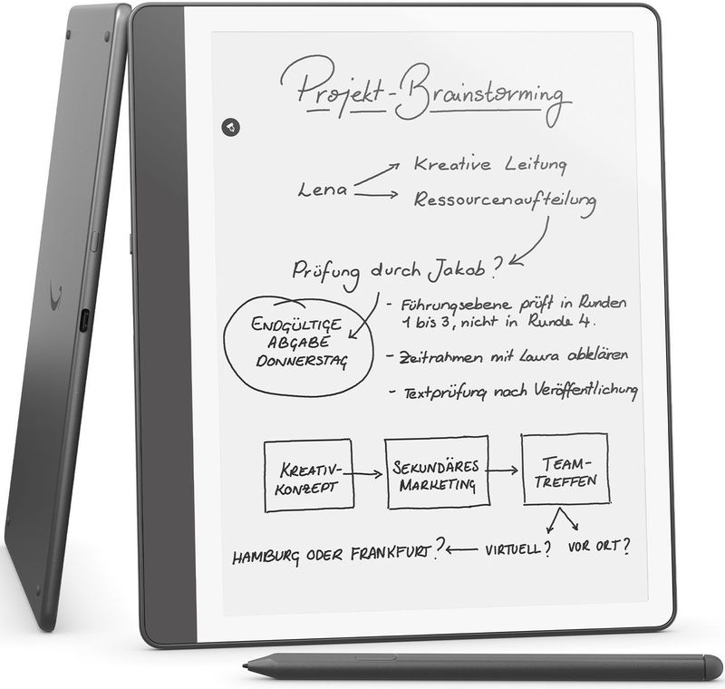 Amazon - Kindle Scribe 2024 - eReader - Zwart - 10,2-inch Paperwhite-display, 16 GB opslag