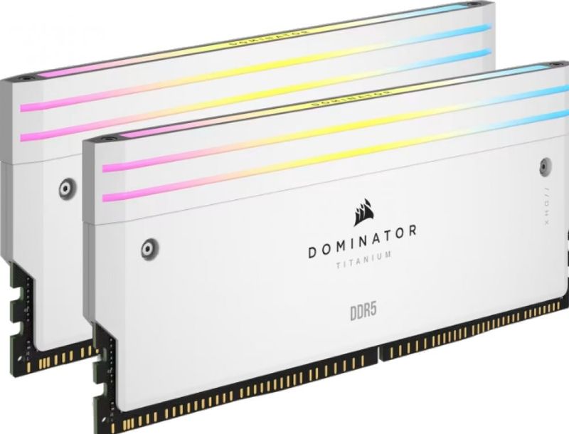 Corsair - Dominator Titanium - Lichtversterkingsset - Wit - RGB-LED's