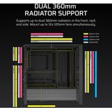 Corsair - 4000D - Mid-Tower PC Behuizing - Zwart - Modular High Airflow
