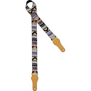 ORTEGA Ukelele riem - lengte 1390 mm / 54,33 inch (Max) / breedte 37 mm - Andean Sky (OCS-400U)