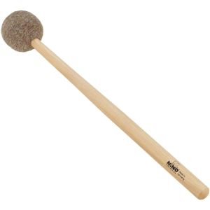 NINO Percussion - Hand percussie hamer 25,40 cm (25,40 cm) natuurlijke vacht medium hard (NINO970)