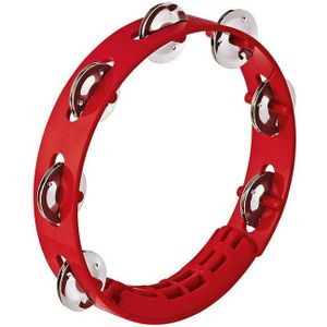 NINO Percussion Compacte ABS tamboerijn (8 inch), rood (NINO49R)