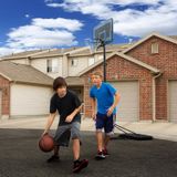 Lifetime Buzzer Beater Mobiele basketbalstandaard, kleurrijk, M