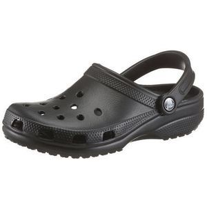Crocs Classic Heren Slippers en Sandalen - Zwart  - Rubber - Foot Locker