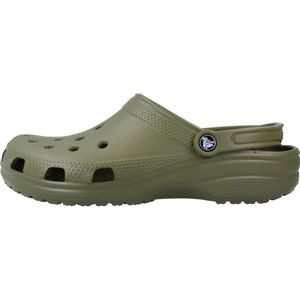 Crocs Classic Clog Slippers groen Rubber