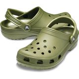 Crocs - Classic - Klompen - Army Green - Croslite™ - Lichtgewicht, Spatwaterdicht