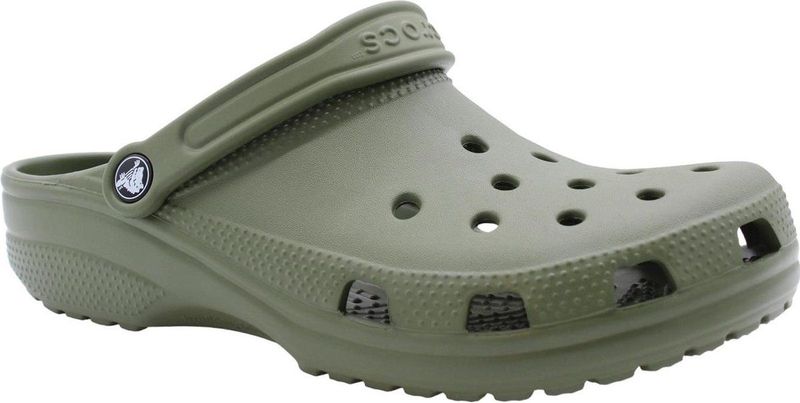 Crocs - Classic - Klompen - Army Green - Croslite™ - Lichtgewicht, Spatwaterdicht