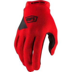 100  ridecamp red long gloves