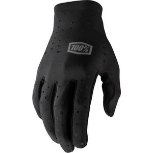Herenhandschoenen, 100% sling-handschoenen, zwart, maat M