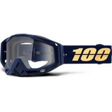 100% bril RACECRAFT BAKKEN (Szyba transparant Anti-Fog + 10 Zrywek) (NEW)