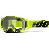 armega nuclear citrus 100  mask fluorescent yellow  black clear shield