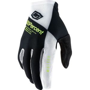 100% Celium handschoenen zwart/wit handschoenmaat S 2021 fietshandschoenen