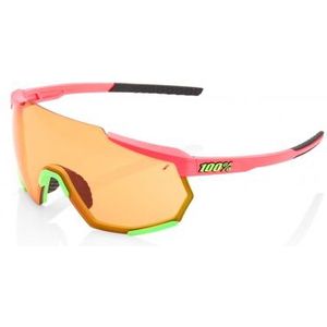 100  racetrap red goggles  persimmon mirror