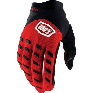 100% Airmatic Handschoenen, uniseks, rood/zwart, M, HU-GLO-0057