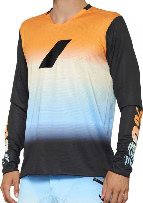 100percent R-core X Langarm Enduro Trui Veelkleurig S Man