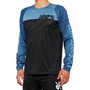 100percent R-core Langarm Enduro Trui Blauw Zwart S Man