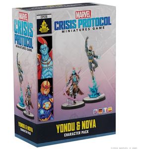 Atomic Mass Games Marvel: Crisis Protocol Nova & Yondu Character Pack - Expand Your Guardians of The Galaxy Team! Tabletop Superhero Game, Ages 14+, 2 Players, 90 Minute Playtime