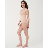 SPANX Women's Oncore Open-Bust Panty Bodysuit Soft Nude Small