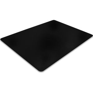 Vloerbeschermer PVC - Zwart - Harde vloer - 120x150cm - Floortex