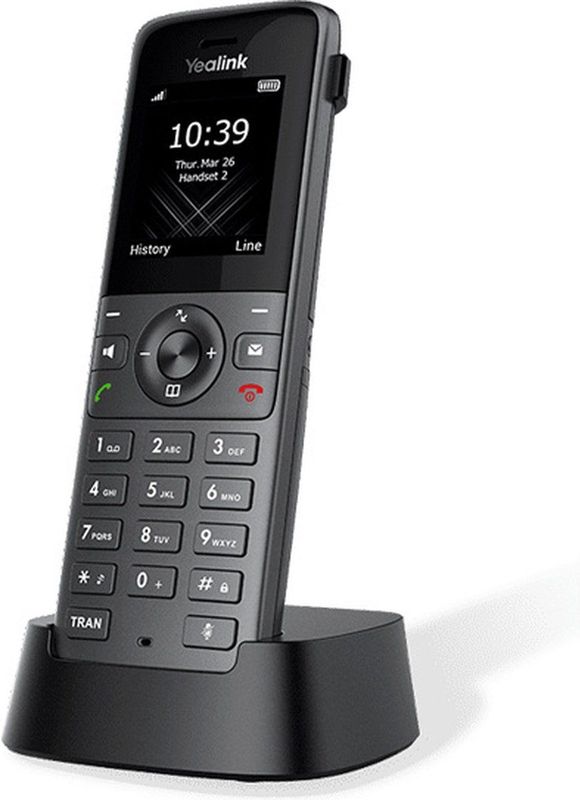 Yealink W73H IP telefoon Zwart 2 regels TFT