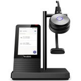 Yealink WH66 Mono Teams Gepersonaliseerde audiovergaderingssysteem Draadloos Hoofdband Kantoor/callcenter USB Type-A Bluetooth Oplaadhouder Zwart