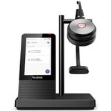 Yealink WH66 Mono Teams Gepersonaliseerde audiovergaderingssysteem Draadloos Hoofdband Kantoor/callcenter USB Type-A Bluetooth Oplaadhouder Zwart