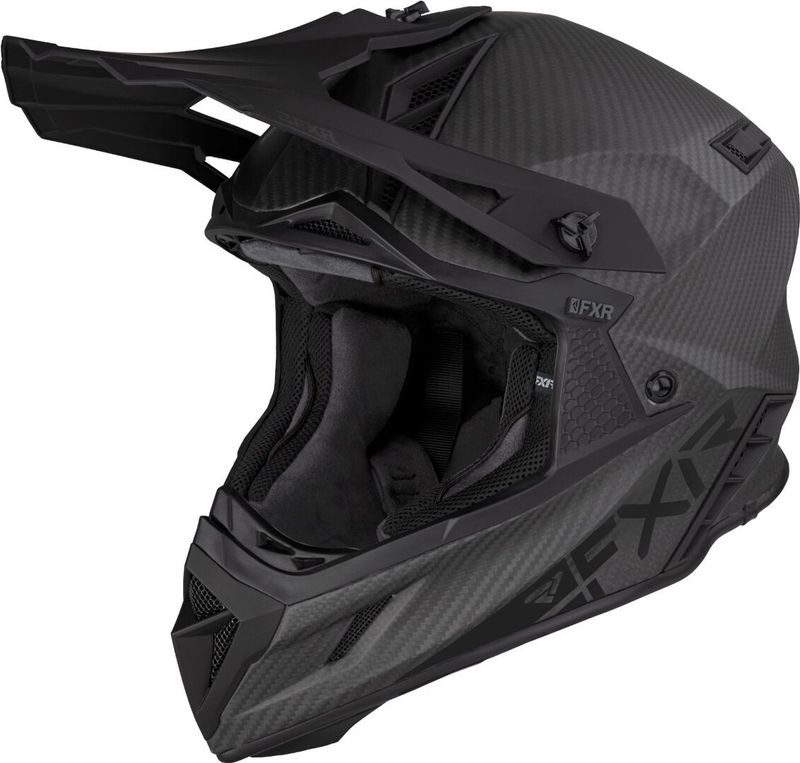 Crosshelm FXR Helium Carbon Zwart