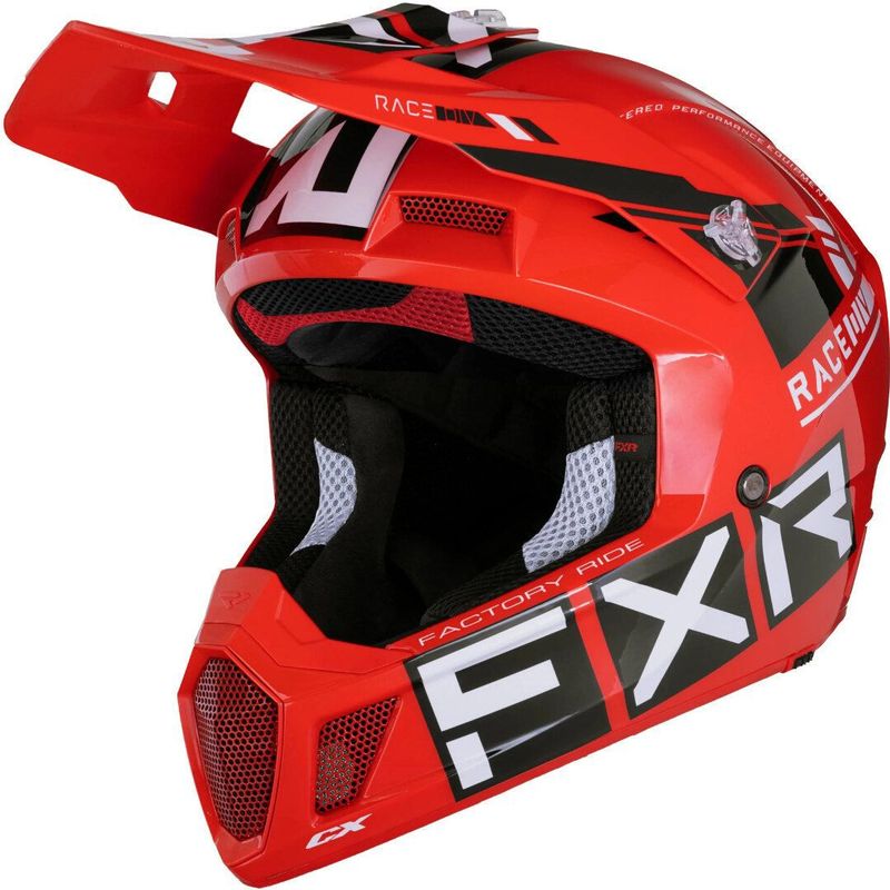 FXR - Clutch CX Pro Ops - Crosshelm - Zwart - Polymeerlegering