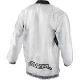 O'NEAL - Splash Rain Jacket - Regenjas - Transparant - Waterdicht, PVC, Neopreen Kraag, Mesh-Inzetstukken