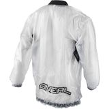 O'NEAL - Splash Rain Jacket - Regenjas - Transparant - Waterdicht, PVC, Neopreen Kraag, Mesh-Inzetstukken