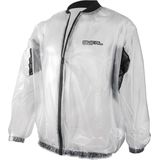 O'NEAL - Splash Rain Jacket - Regenjas - Transparant - Waterdicht, PVC, Neopreen Kraag, Mesh-Inzetstukken