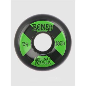 Bones Wheels 100's Black-Green V5 Sidecut 53mm