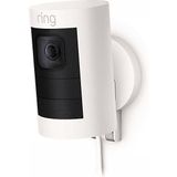 Ring Stick Up Cam Elite Bedraad - Beveiligingscamera - Voor binnen & buiten - Wit