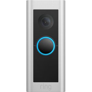 Ring Video Deurbel - Wired Video Doorbell Pro - 1536p Hd+ Video - Bedraad - Zilver