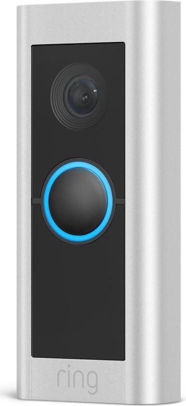 Ring Wired Video Doorbell Pro - Bedraad - 1536p HD+ video - Zilver (voorheen Video Doorbell Pro 2)