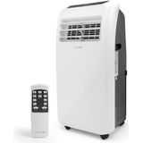 SereneLife Mobiele Airco, 12.000 BTU 3-in-1 Draagbare Airconditioner met Ingebouwde Ontvochtigerfunctie, Afstandsbediening, Compleet Raammontage Uitlaatkit