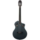 Ortega RTPSTD-SBK TourPlayer Series Standard Satin Black elektrisch-akoestische klassieke gitaar met gigbag