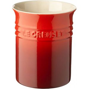 Le Creuset Kleine pot van aardewerk voor keukengerei, 1,1 liter, kersenrood, 71501110600001